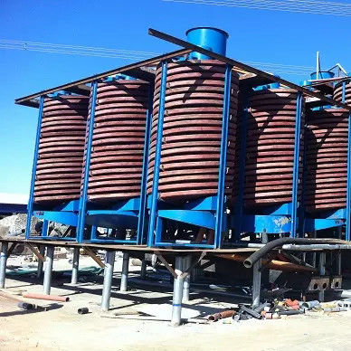 Maszyna do sortowania spiralnego laboratoryjnego do wydobycia miedzi do odwadniania odszlamiania