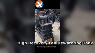 Magnetyczny zbiornik odwadniający XCTS 300 Lab do badań rudy